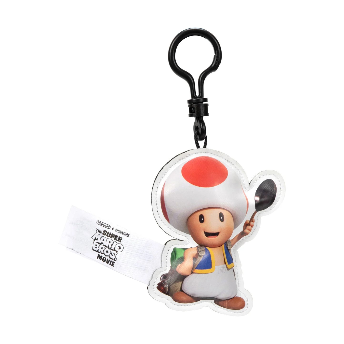 Super Mario Movie Hanger Plush 5" - Toad