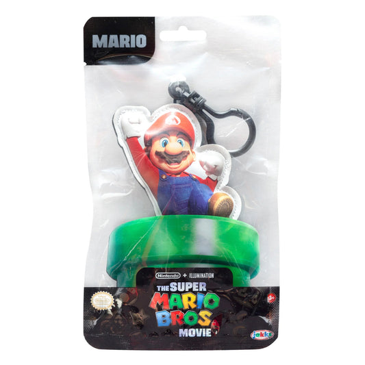Super Mario Movie Hanger Plush 5" - Mario